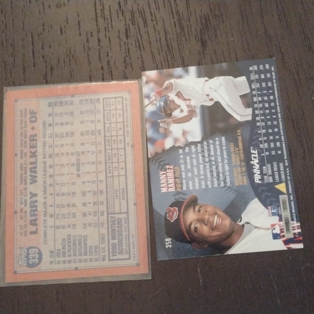Baseball Card Rookie pair - Picture 2 of 2